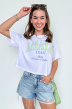 Amalfi Coast Graphic Top - FINAL SALE - Madison and Mallory