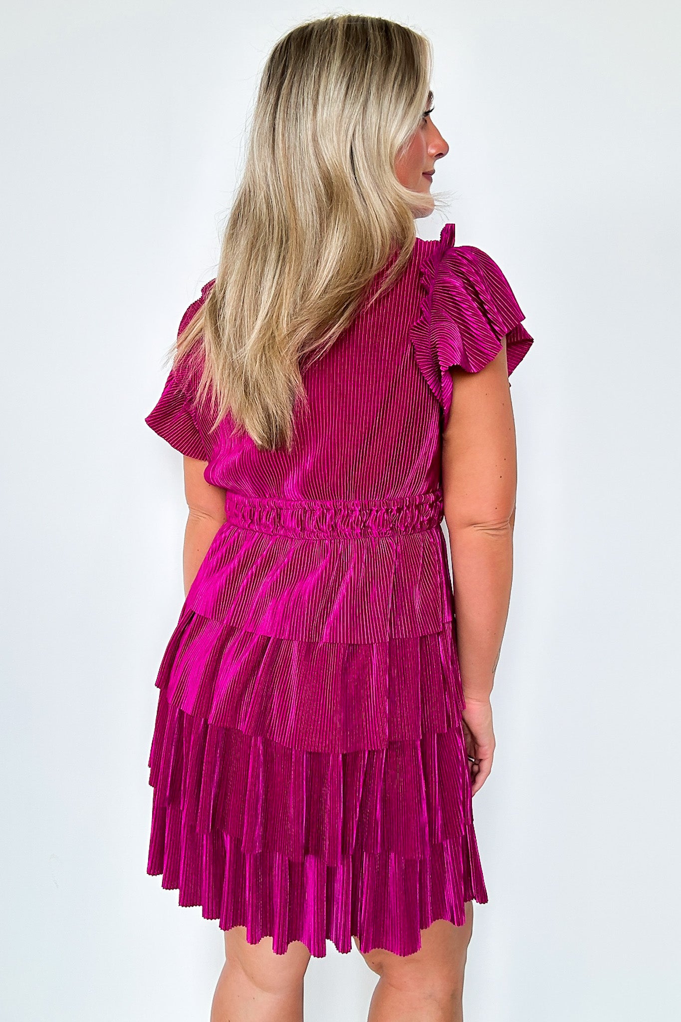  Amazing Evening Ruffle Tiered Dress - FINAL SALE - Madison and Mallory