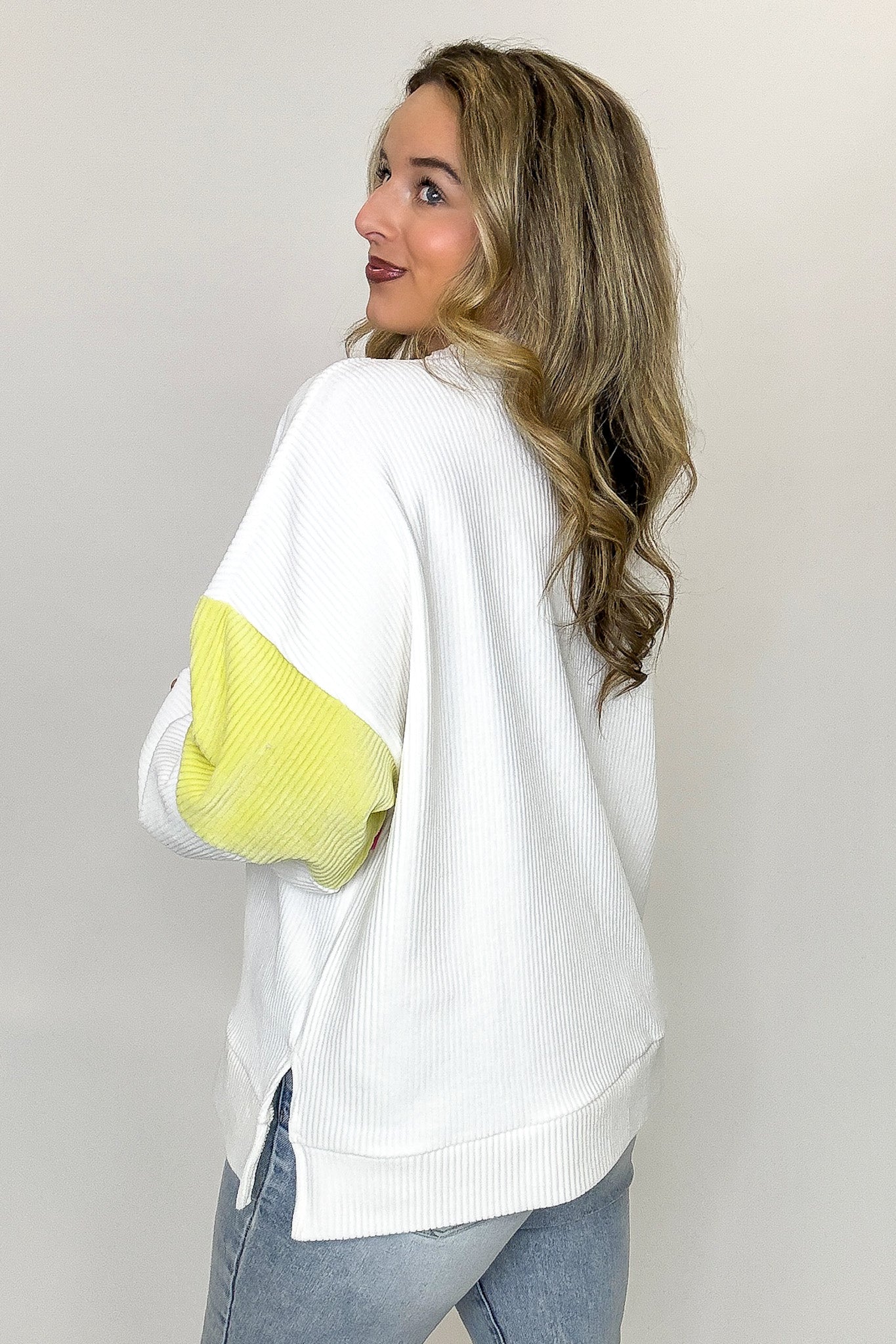 Apres Ski Embroidered Color Block Pullover