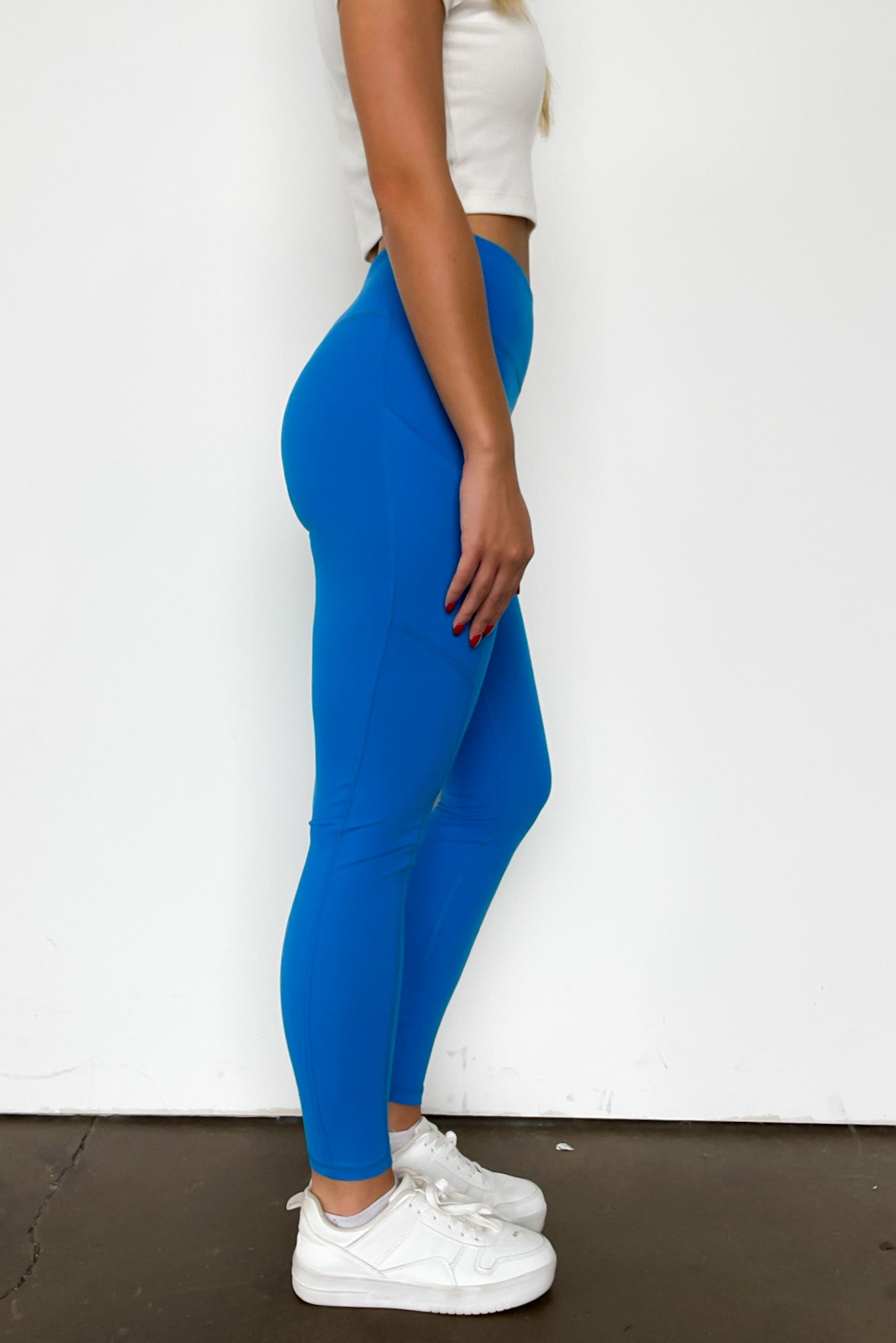  Athenia High Waist Side Pocket Leggings - Madison and Mallory