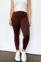 Athenia High Waist Side Pocket Leggings - FINAL SALE - Madison and Mallory