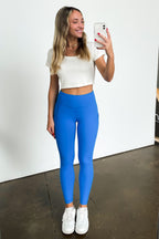 Athenia High Waist Side Pocket Leggings - FINAL SALE - Madison and Mallory