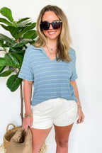 Avalee Flowy Striped Top - FINAL SALE - Madison and Mallory