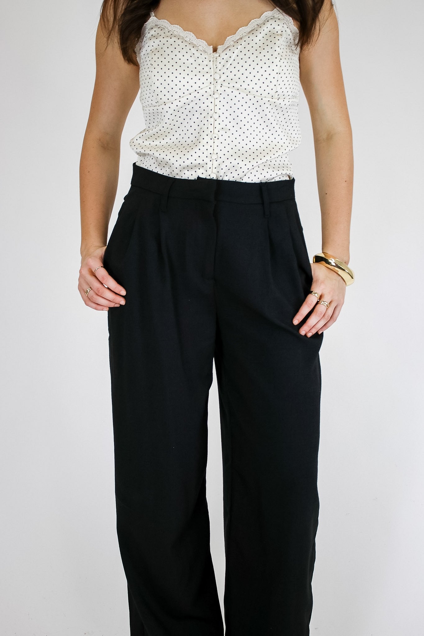 Avery Pleated Trousers