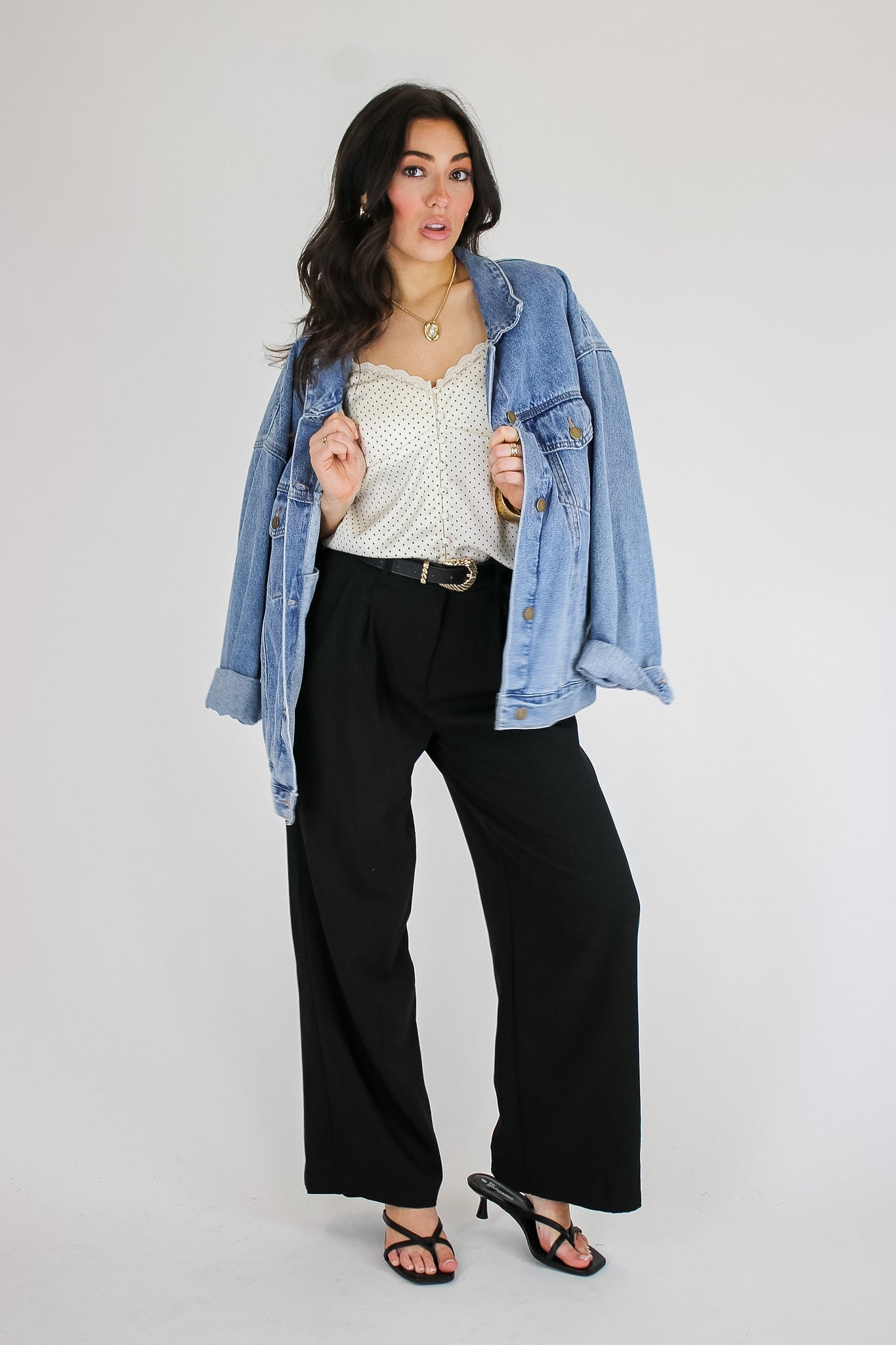 Avery Pleated Trousers