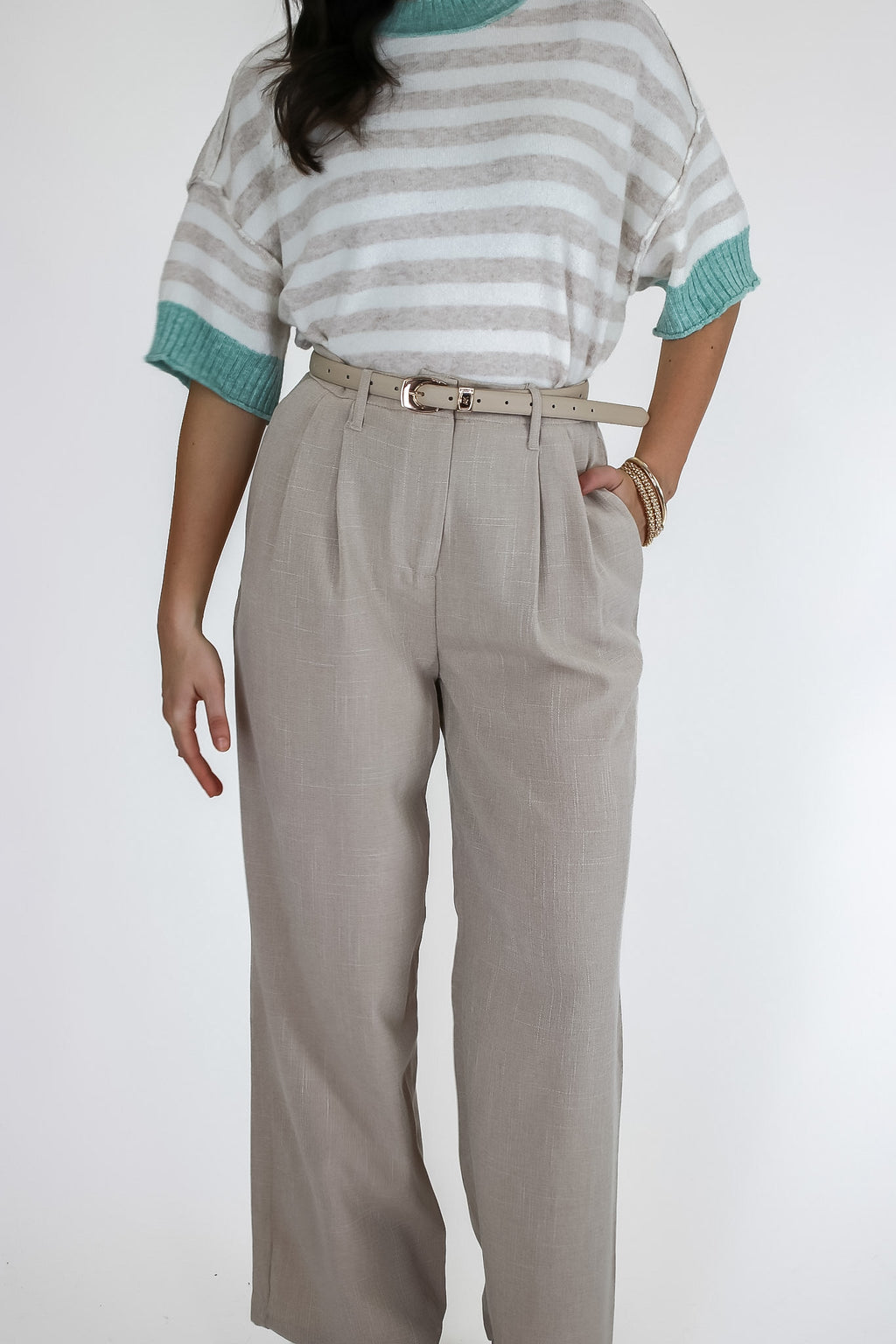 Avery Pleated Trousers
