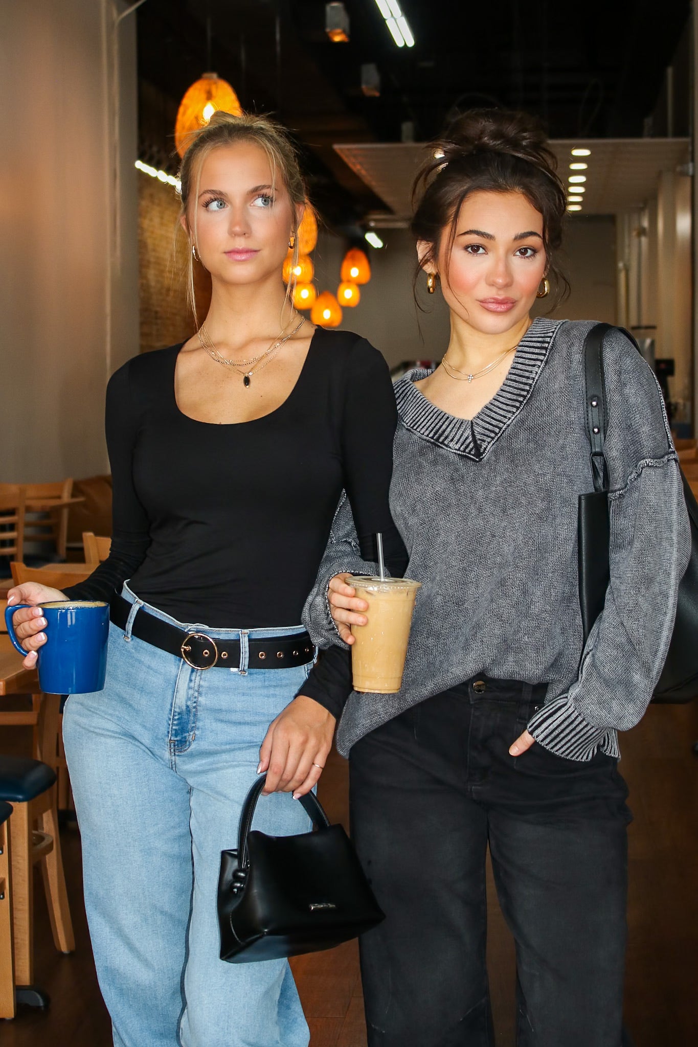 Easy Form Scoop Neck Top - Madison and Mallory