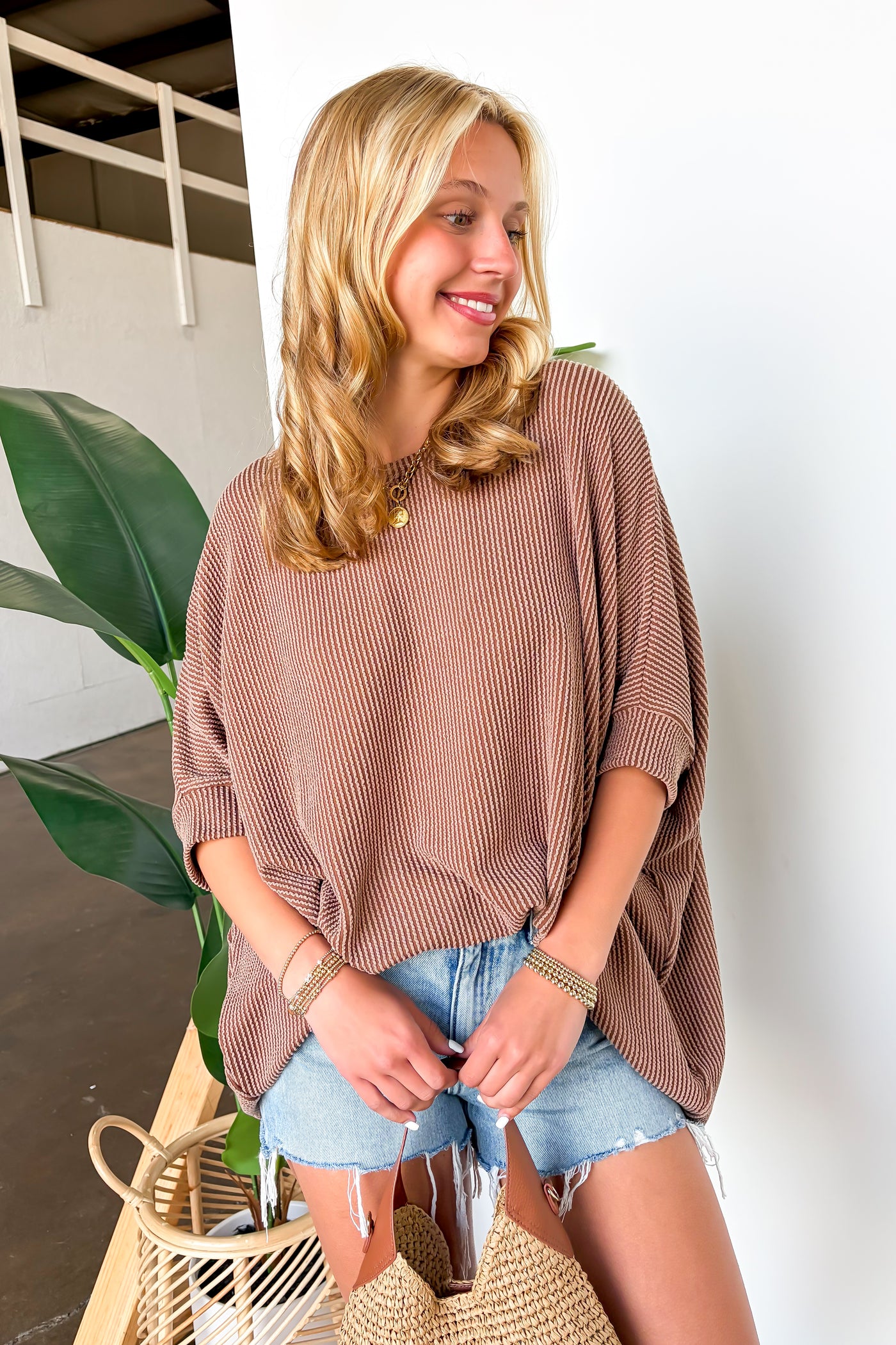 Soft Motion Rib Knit Top - BACK IN STOCK