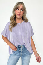  Beatryx Two Tone Rib Knit Oversized Top - BACK IN STOCK - Madison and Mallory