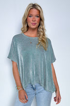  Beatryx Two Tone Rib Knit Oversized Top - BACK IN STOCK - Madison and Mallory