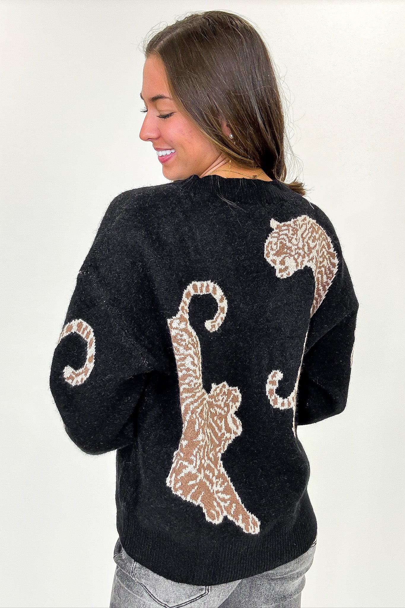 Bengal Bound Tiger Print Cardigan - Madison and Mallory