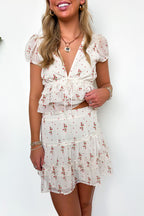 Berry Darling Ruffled Skirt - Madison and Mallory
