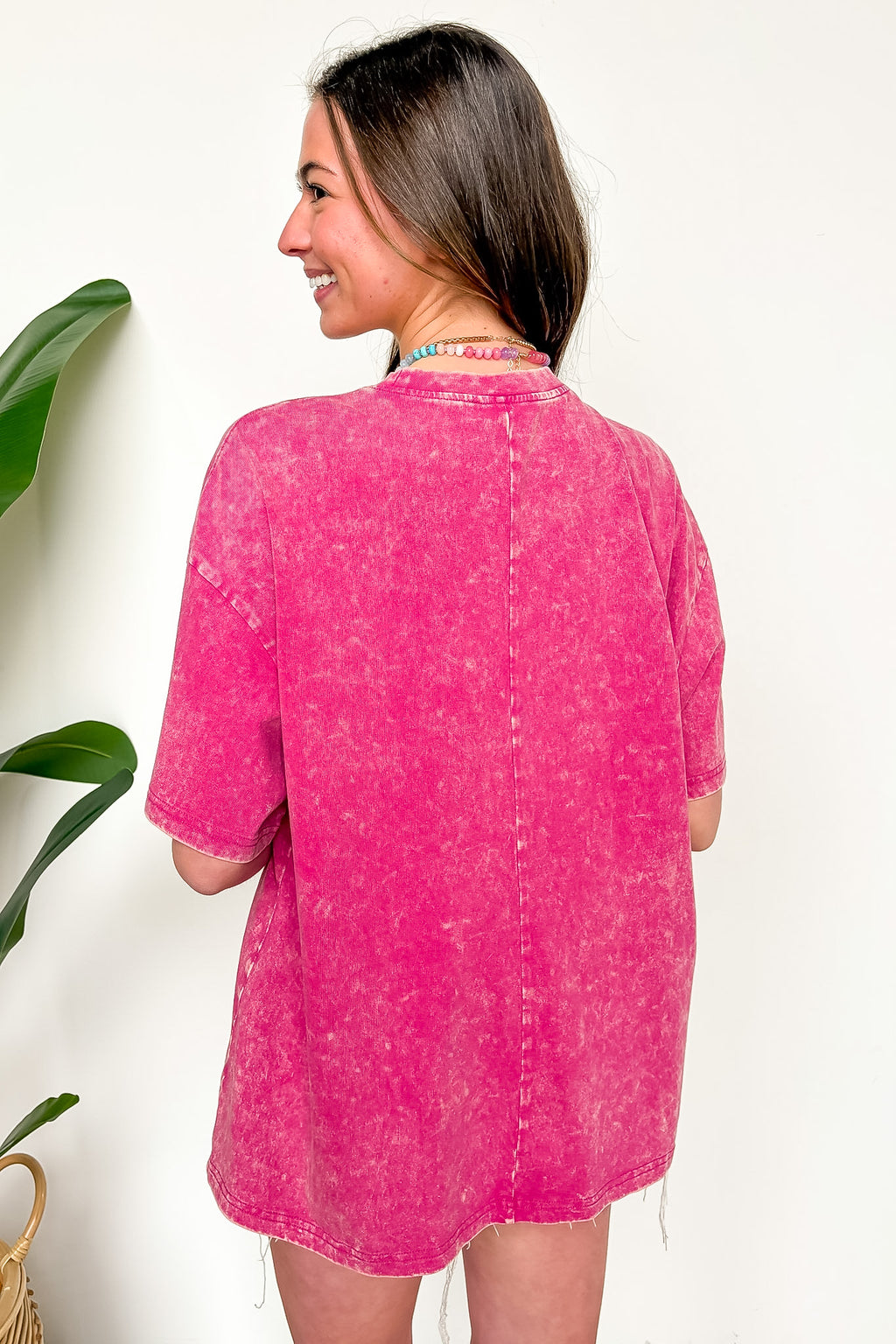 Blank Space Acid Wash Oversized Tee - BACK IN STOCK - Madison and Mallory