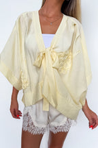 Bloom Dimension Embroidered Kimono Cardigan - Madison and Mallory