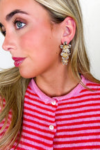 Bloomfall Floral Cascade Drop Earrings - Madison and Mallory
