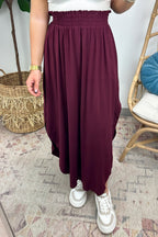 Boheme Smocked Waist Maxi Skirt - FINAL SALE - Madison and Mallory