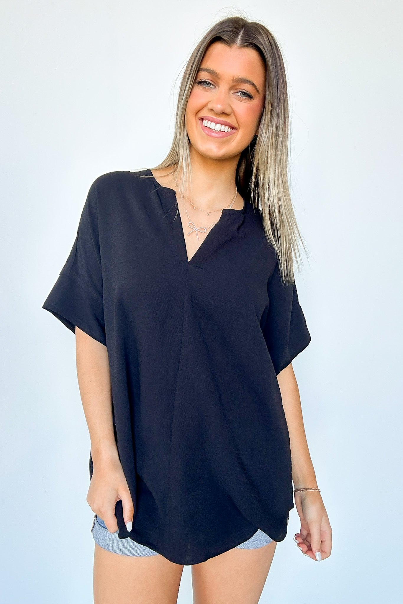 short sleeve flowy tops