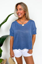 Breezy Boatneck Pocket Top - Madison and Mallory
