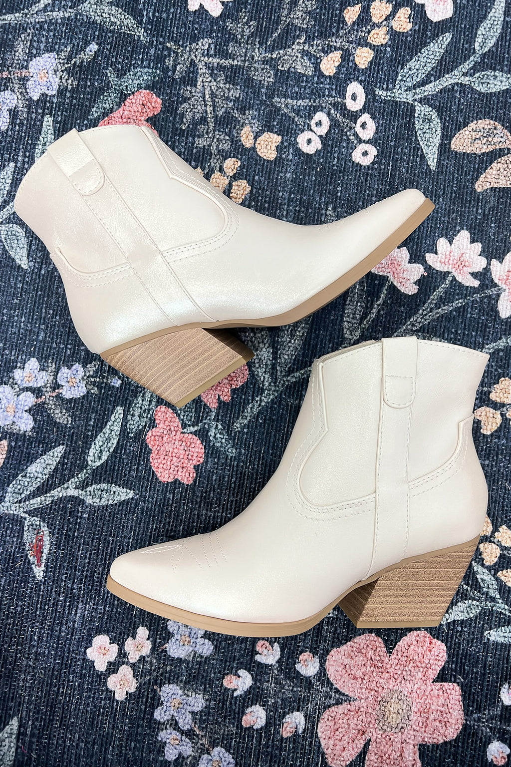 Brizah Western Cowgirl Heeled Bootie - FINAL SALE - Madison and Mallory