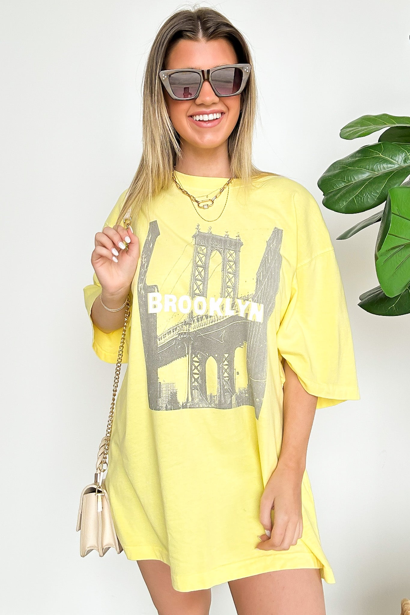  Brooklyn Bridge Vintage Graphic Tee - FINAL SALE - Madison and Mallory