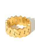 Burnished Band Statement Ring - Madison and Mallory