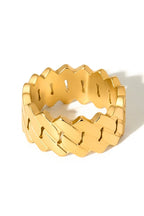 Burnished Band Statement Ring - Madison and Mallory