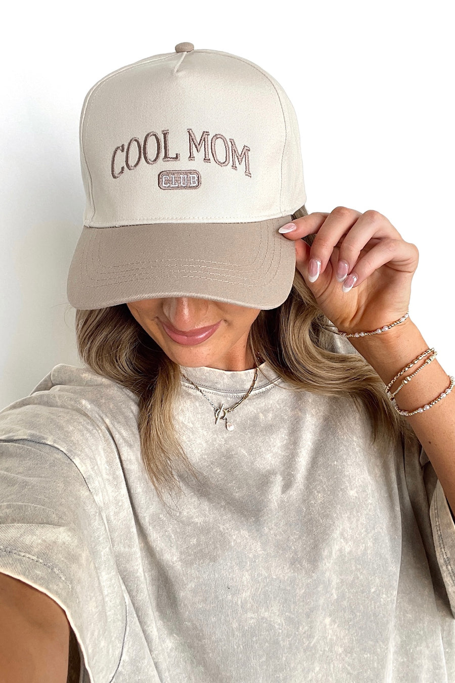 COOL MOM CLUB Embroidered Hat - Madison and Mallory