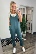 Calculated Charm Knit Relaxed Pocket Jumpsuit - FINAL SALE - Madison and Mallory