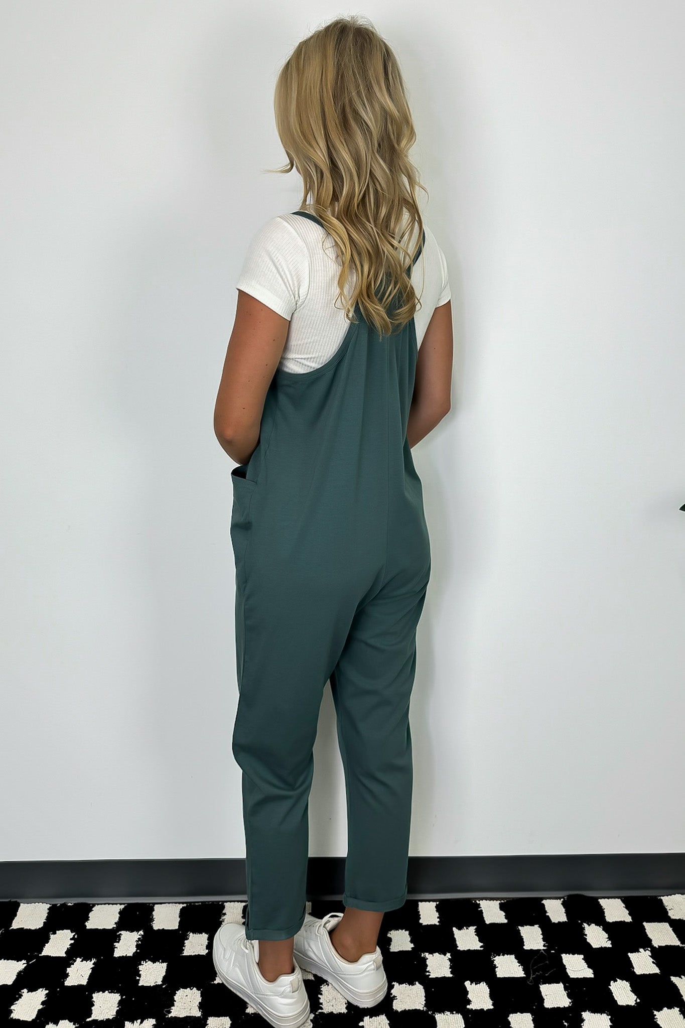  Calculated Charm Knit Relaxed Pocket Jumpsuit - Madison and Mallory