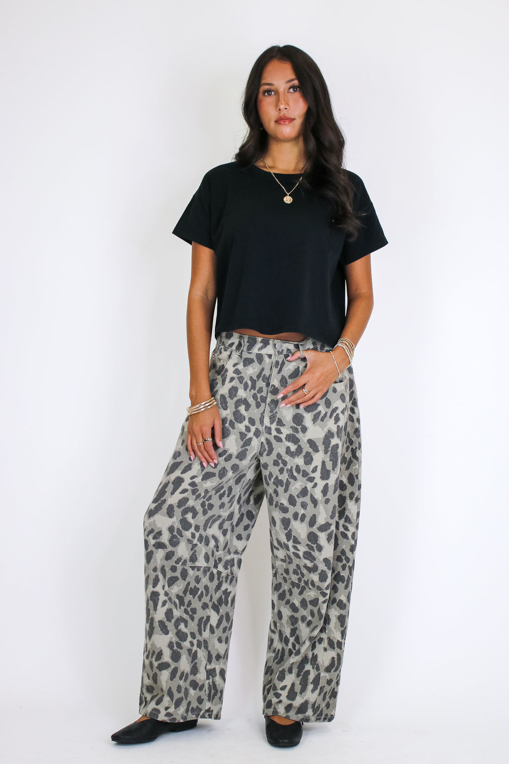 Calla Relaxed Crewneck Tee - Madison and Mallory