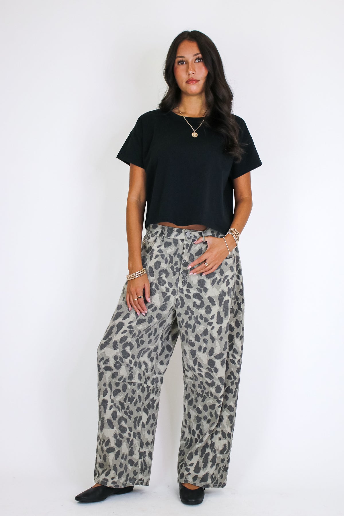 Calla Relaxed Crewneck Tee - Madison and Mallory