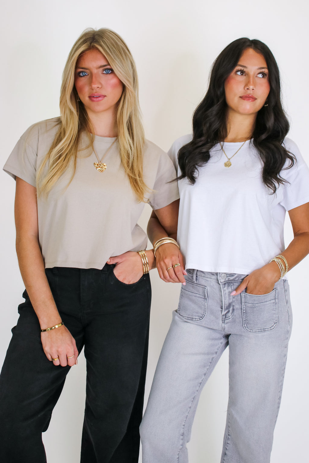 Calla Relaxed Crewneck Tee - Madison and Mallory