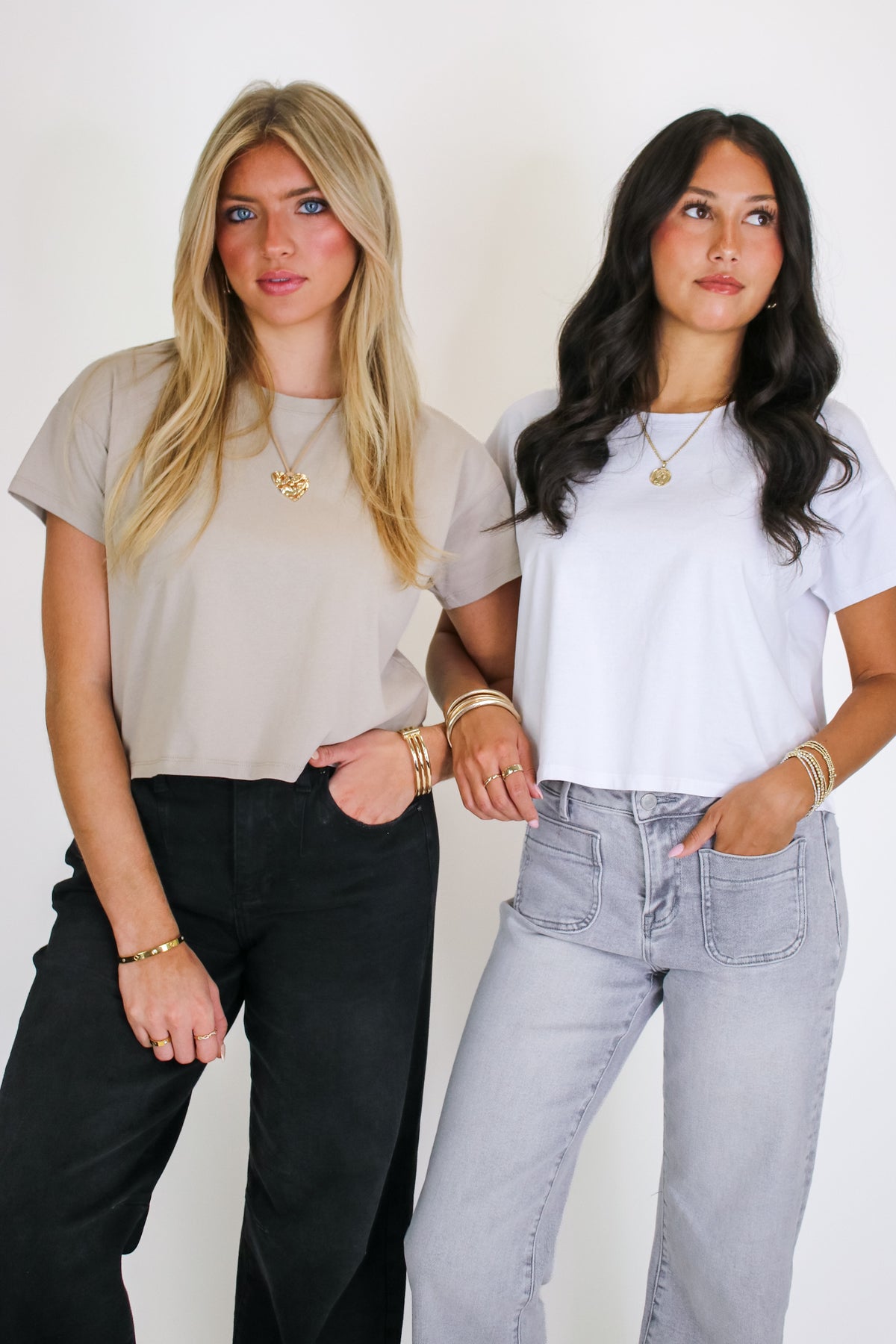 Calla Relaxed Crewneck Tee - Madison and Mallory