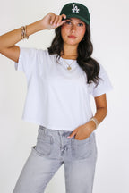 Calla Relaxed Crewneck Tee - Madison and Mallory