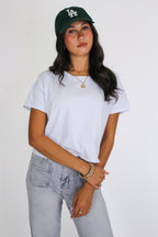 Calla Relaxed Crewneck Tee - Madison and Mallory
