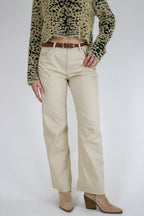 Camden Relaxed Straight Twill Pants - Madison and Mallory