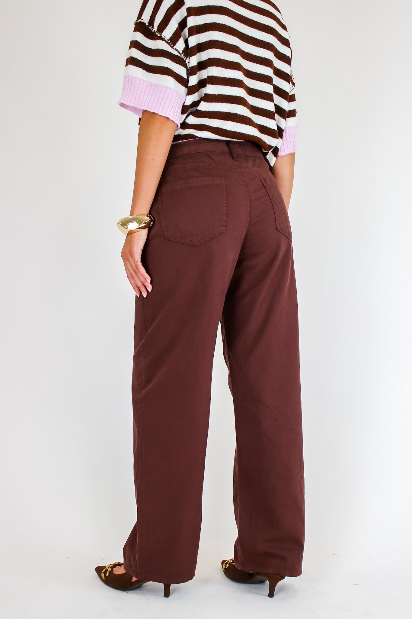 Camden Relaxed Straight Twill Pants