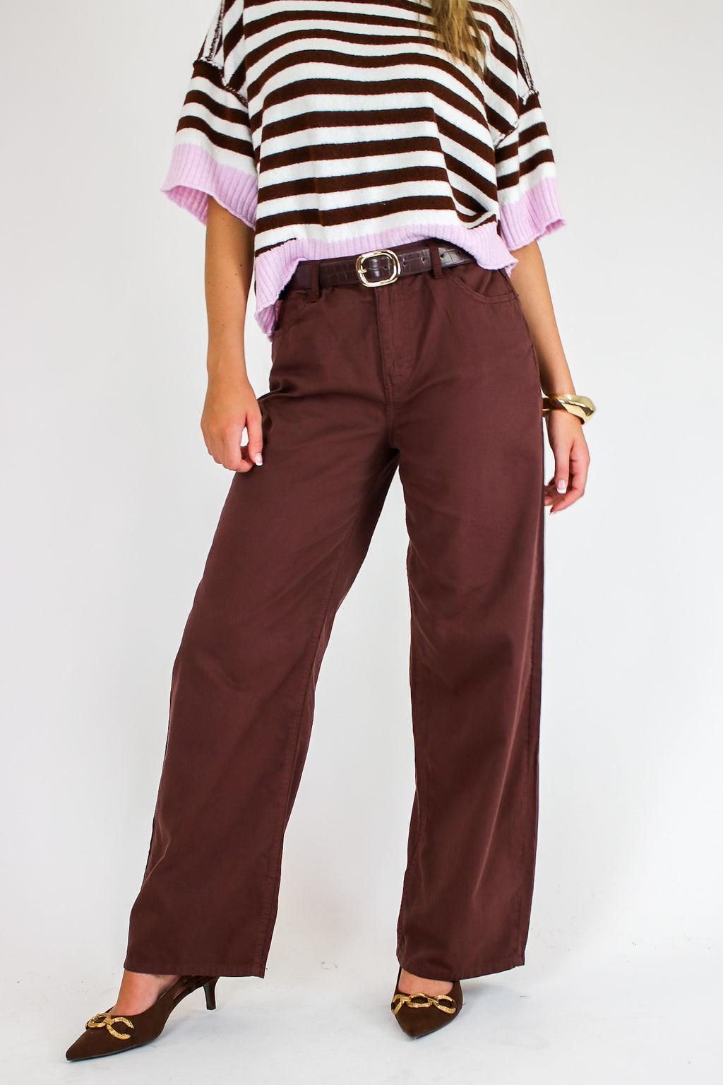 Camden Relaxed Straight Twill Pants