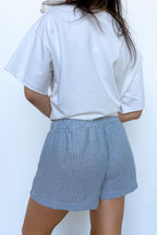 Carefree Lines Striped Shorts - Madison and Mallory