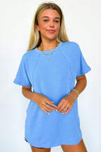 Carlyne Rib Knit Dolman Sleeve Top - FINAL SALE - Madison and Mallory
