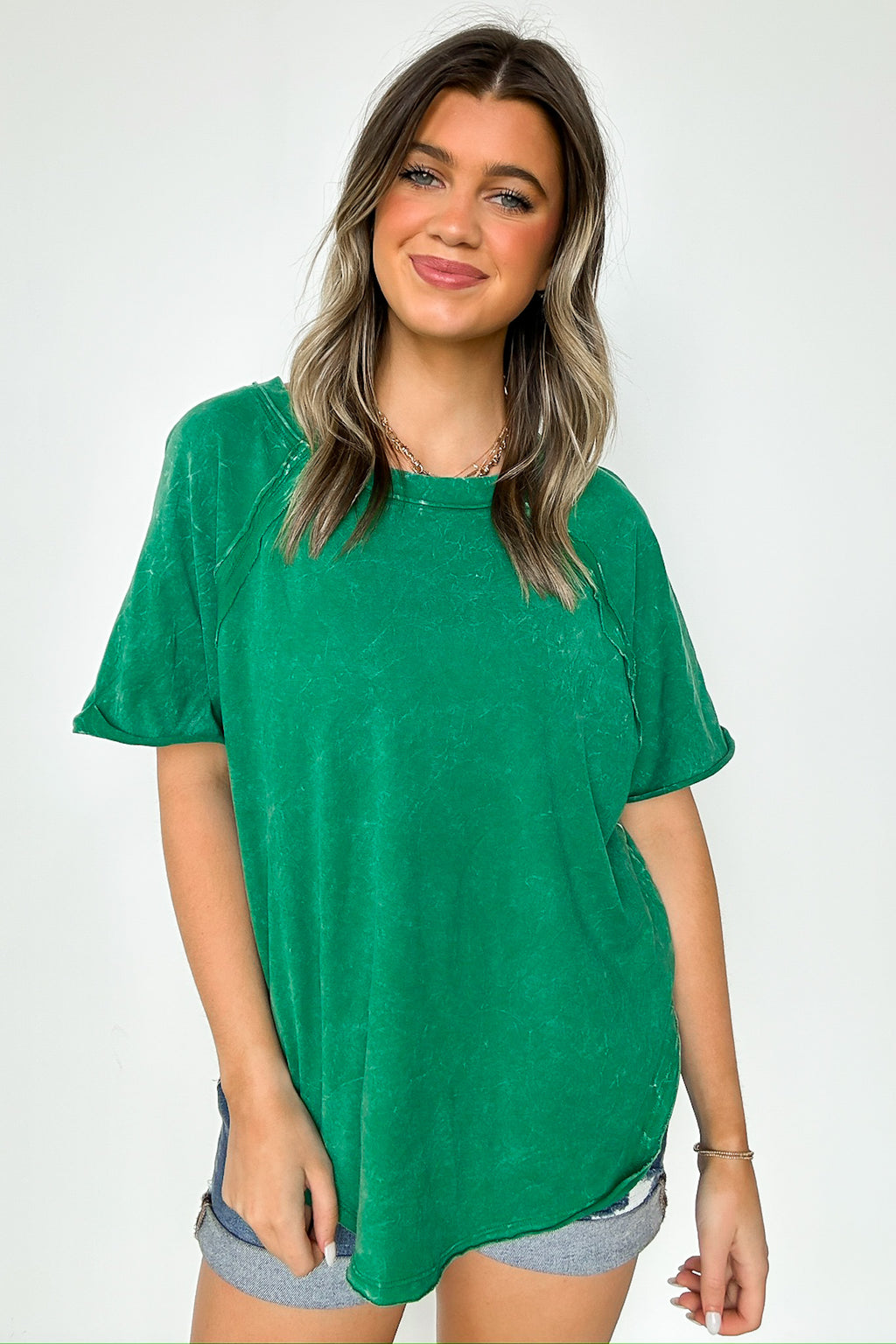  Carowyn Mineral Wash Relaxed Fit Top - BACK IN STOCK - Madison and Mallory