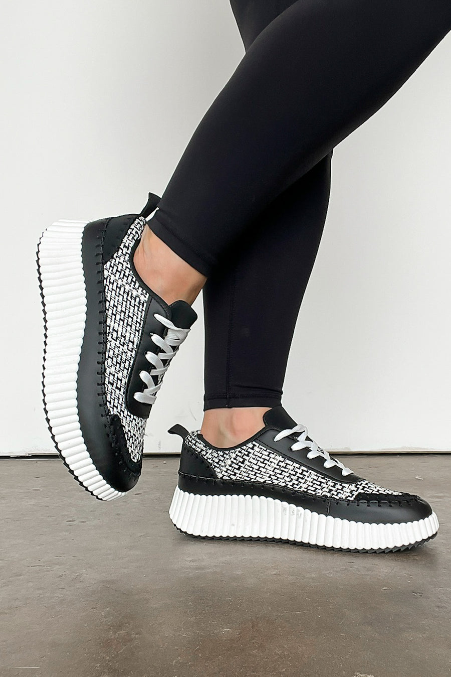  Casarah Blanket Stitch Platform Sneakers - Madison and Mallory