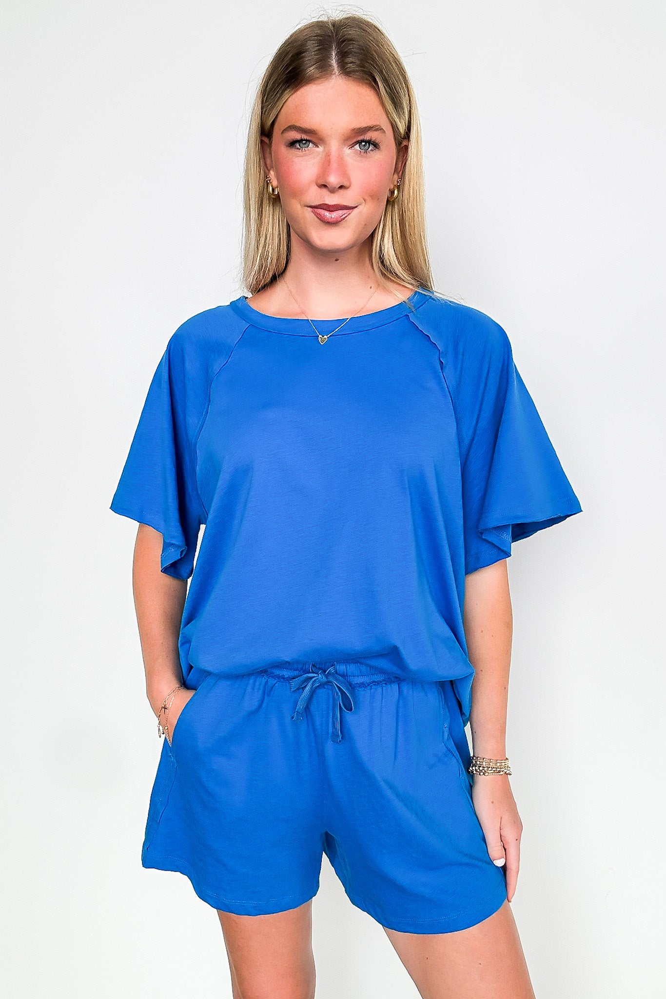Casual Classic Elastic Waist Shorts - FINAL SALE - Madison and Mallory