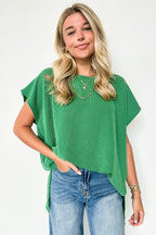  Casual Favorite Short Sleeve Side Slit Tunic Top - BACK IN STOCK - Madison and Mallory