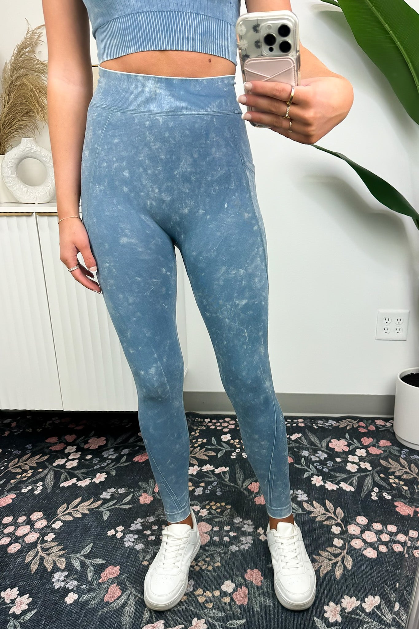 Moving Right Along Athletic High Waist Leggings - BACK IN STOCK