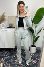 Catie French Terry Zip Up Jacket - FINAL SALE - Madison and Mallory