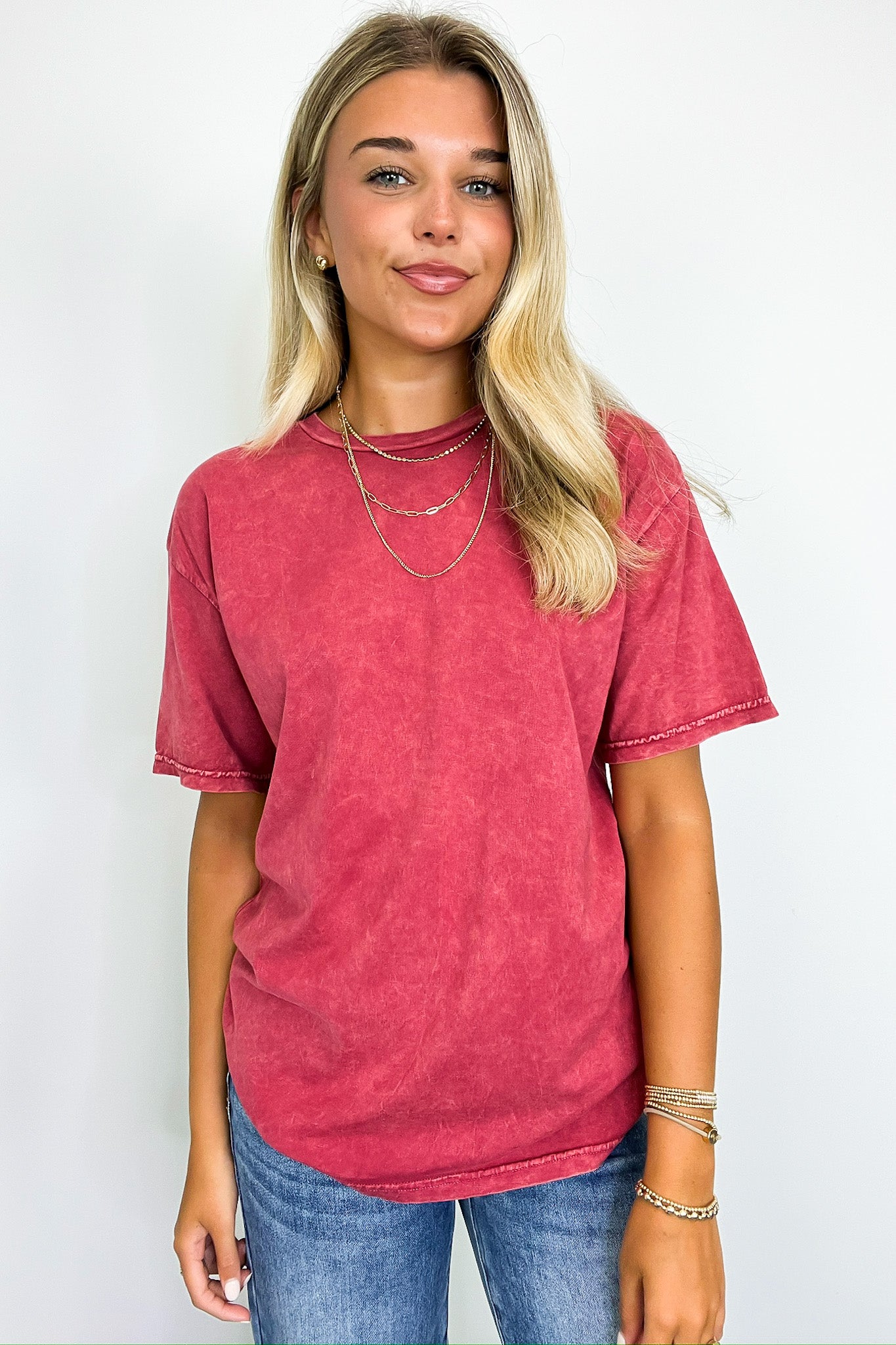  Charlena Mineral Wash Top - FINAL SALE - Madison and Mallory