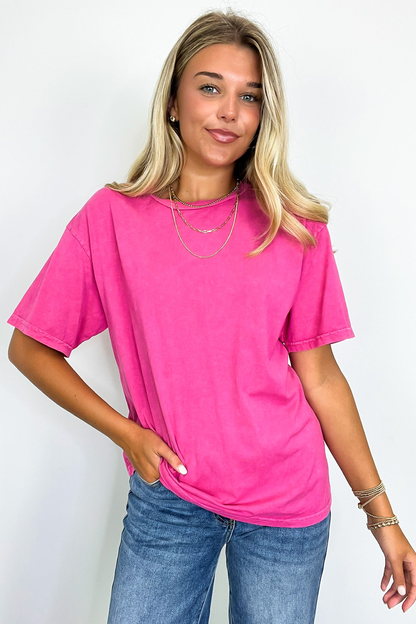  Charlena Mineral Wash Top - FINAL SALE - Madison and Mallory