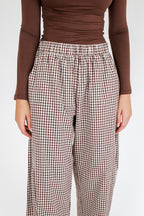 Checkered Charm Gingham Pants - Madison and Mallory