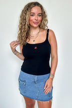 Cherry on Top Detail Tank Top - FINAL SALE - Madison and Mallory